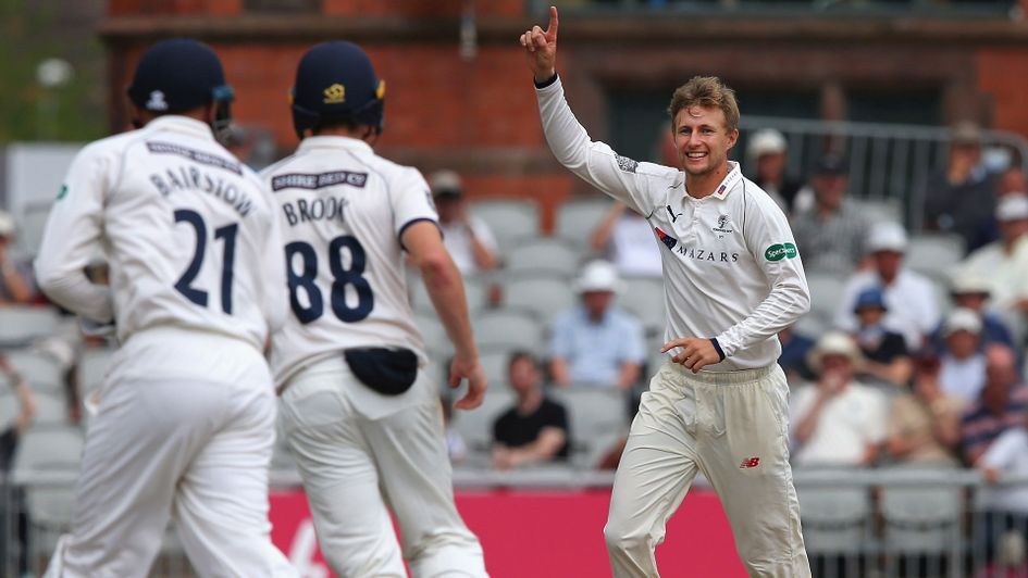 Joe Root made his Yorkshire Championship debut in 2011