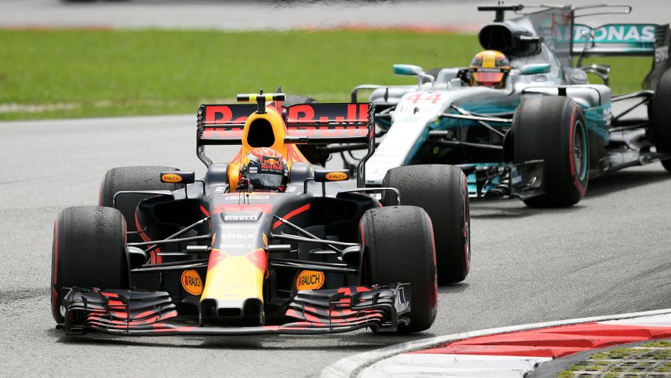 Max Verstappen led home Lewis Hamilton in Malaysia