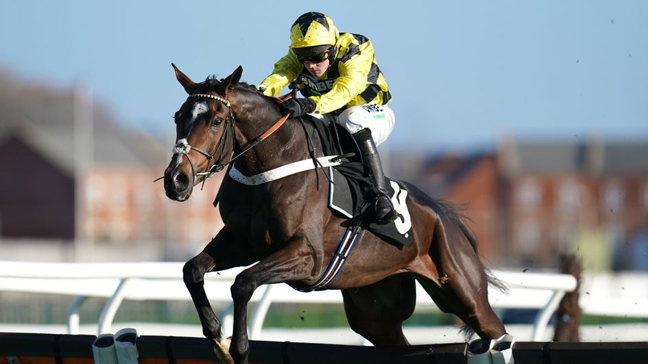 Jet Powered on his way to victory at Newbury