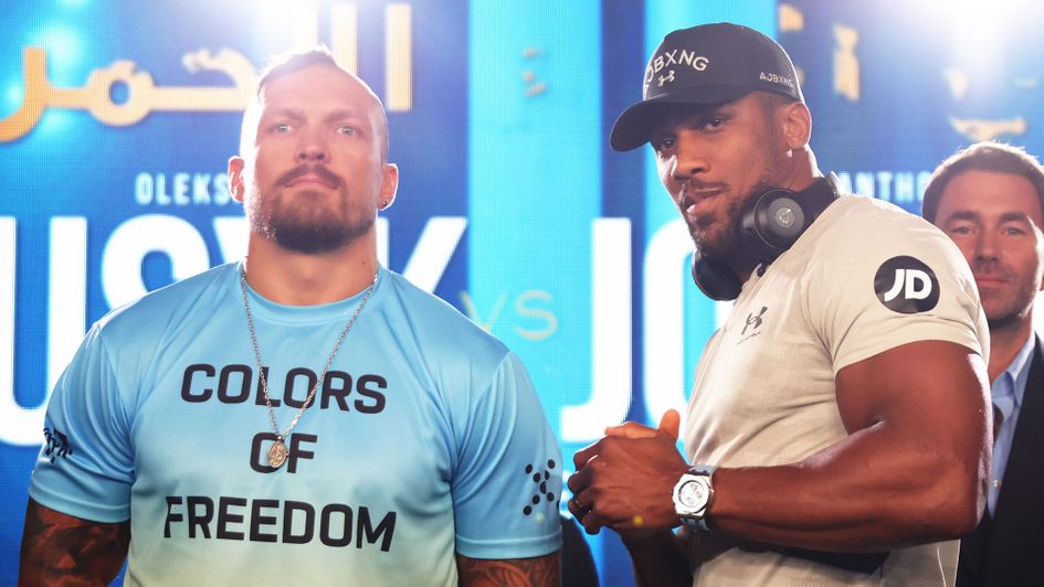 Oleksandr Usyk v Anthony Joshua 2 takes place on Saturday night in Saudi Arabia