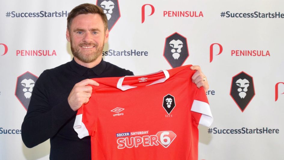 New Salford City manager Graham Alexander (Photo: @SalfordCityFC)