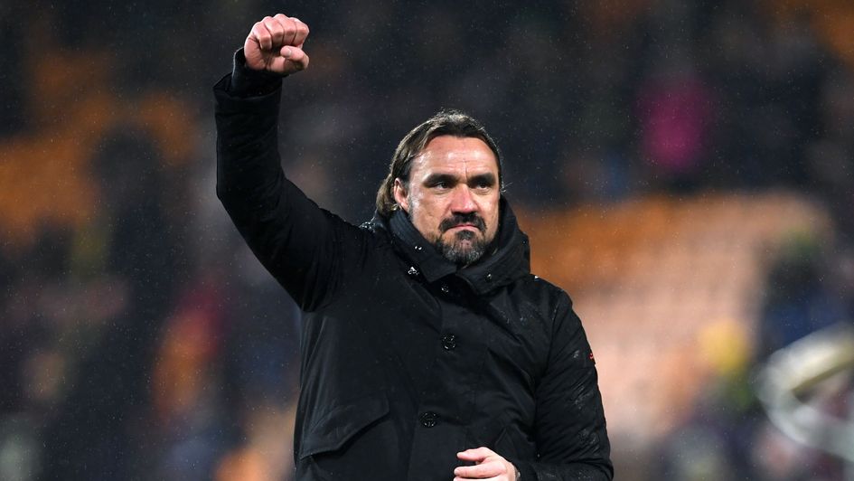 Daniel Farke: The Norwich boss has been rewarded with a new contract after an impressive second season at Carrow Road