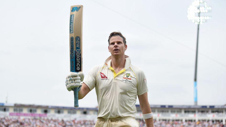 Two hundreds in the match for Steve Smith