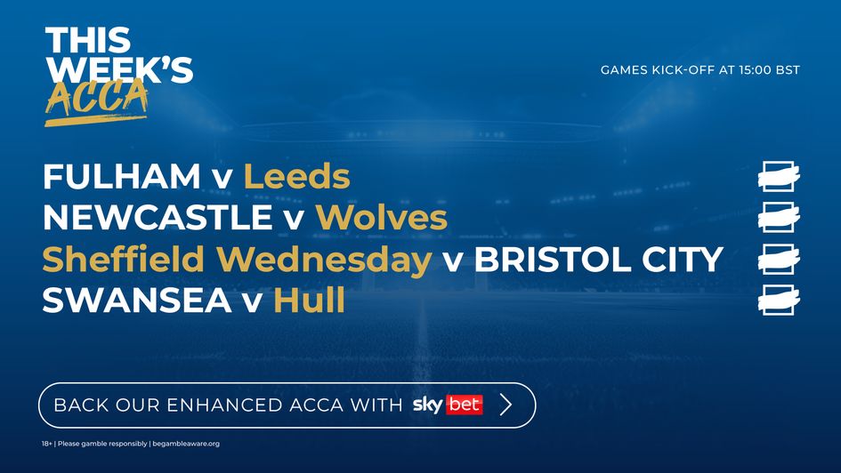 This Week's Acca - September 13