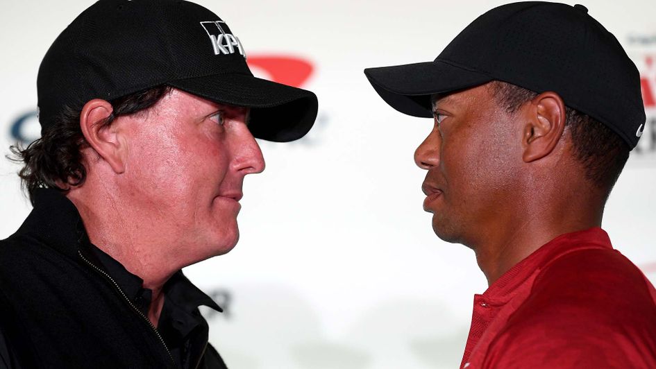 Tiger Woods takes on Phil Mickelson in The Match