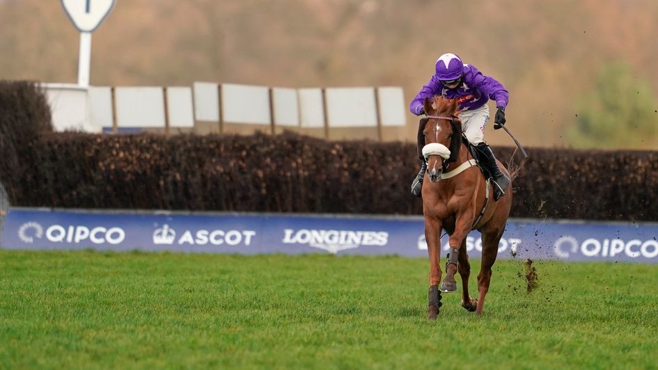 Mister Malarky wins at Ascot