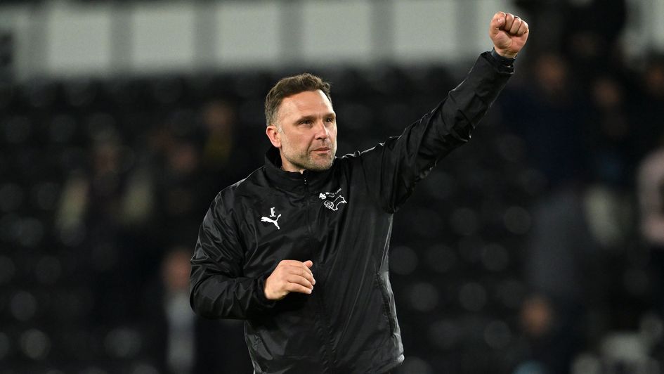 Derby boss John Eustace