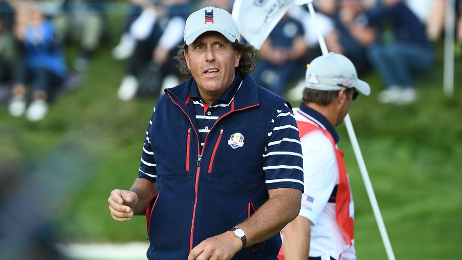 Phil Mickelson was a wildcard pick for the USA