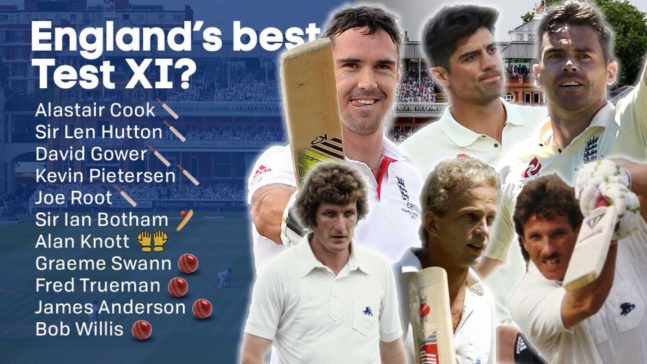 England fans voted for their best ever Test team