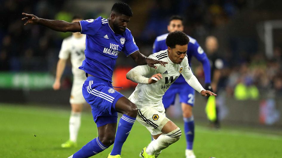 Cardiff take on Wolves in the Premier League