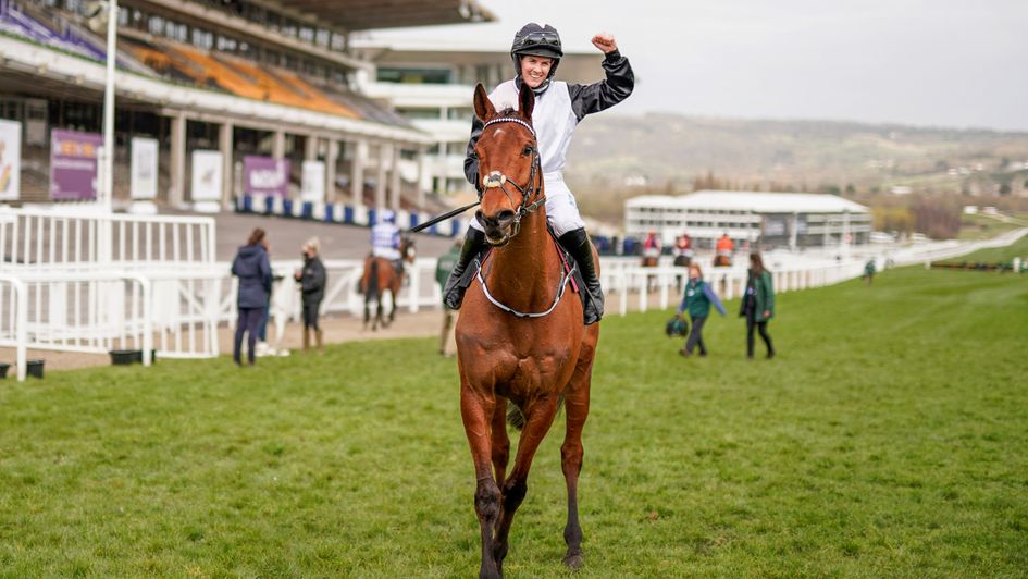 Rachael Blackmore on Bob Olinger