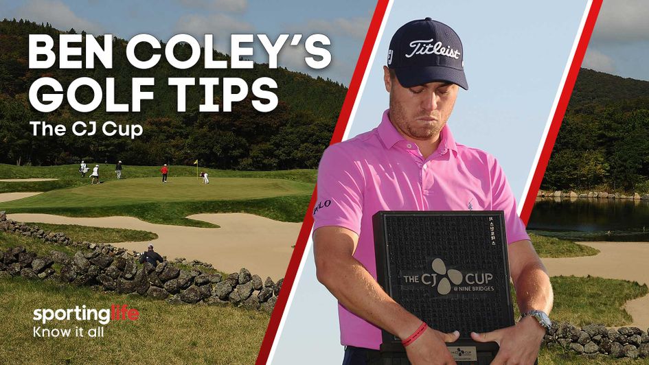 Justin Thomas is favourite to retain the CJ Cup but is he in Ben Coley's staking plan?