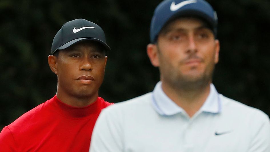 Tiger Woods and Francesco Molinari