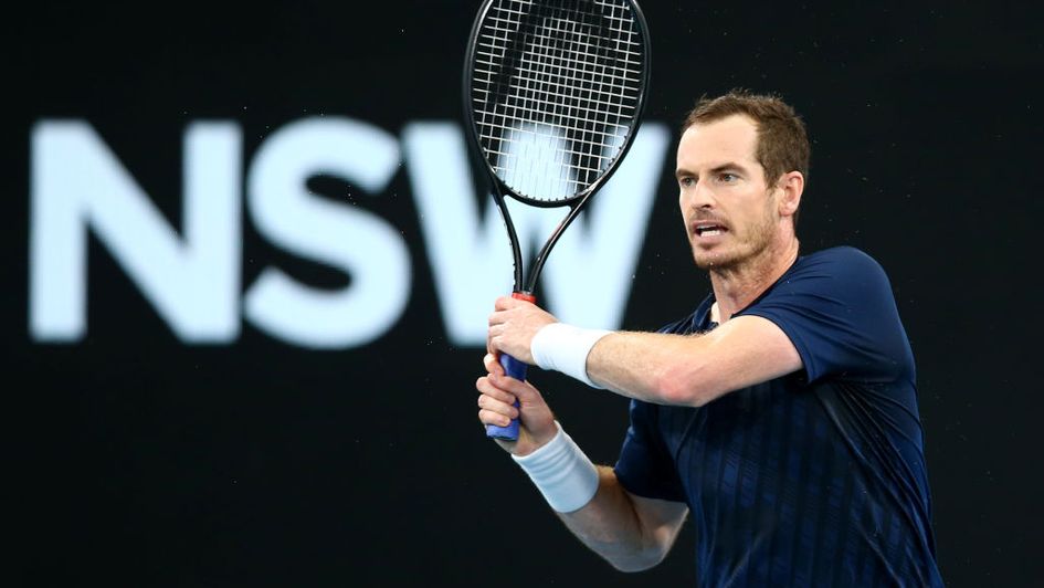 Andy Murray is two wins away from an ATP Tour title