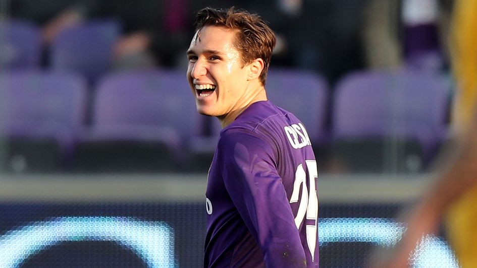 Fiorentina forward Federico Chiesa