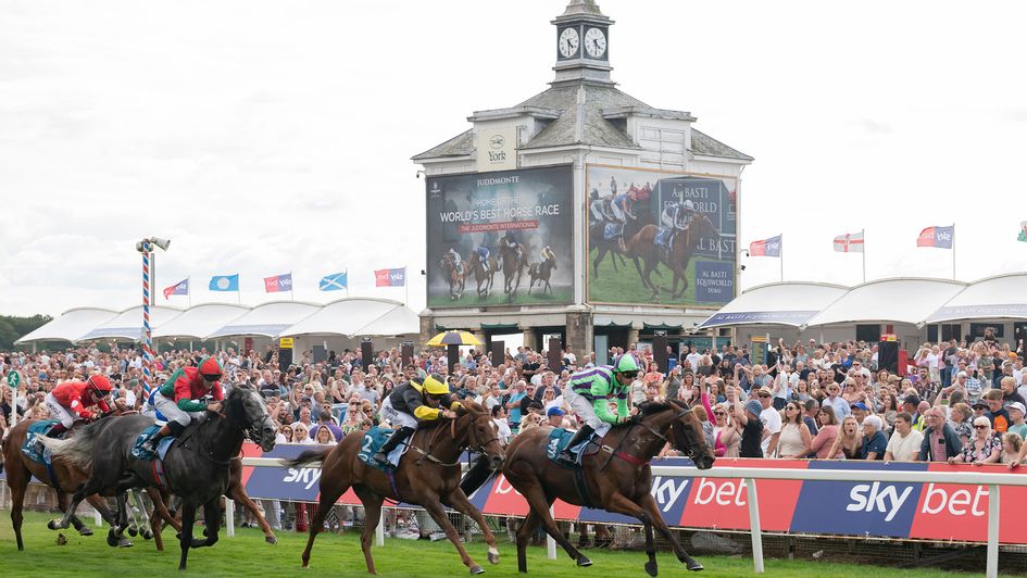 Who caught the eye at York on Saturday?