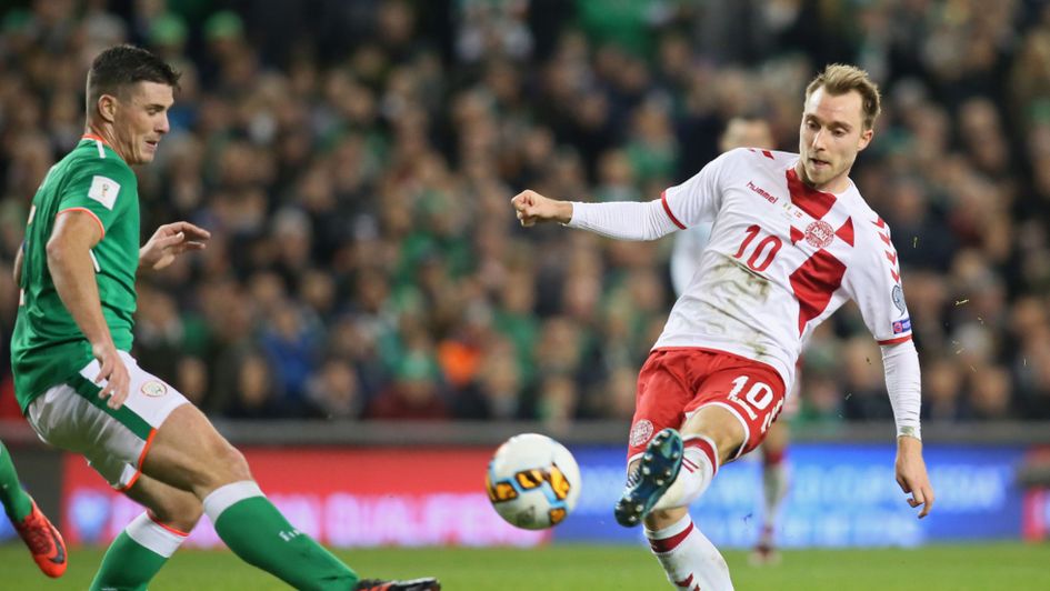 Christian Erikson curls home his second