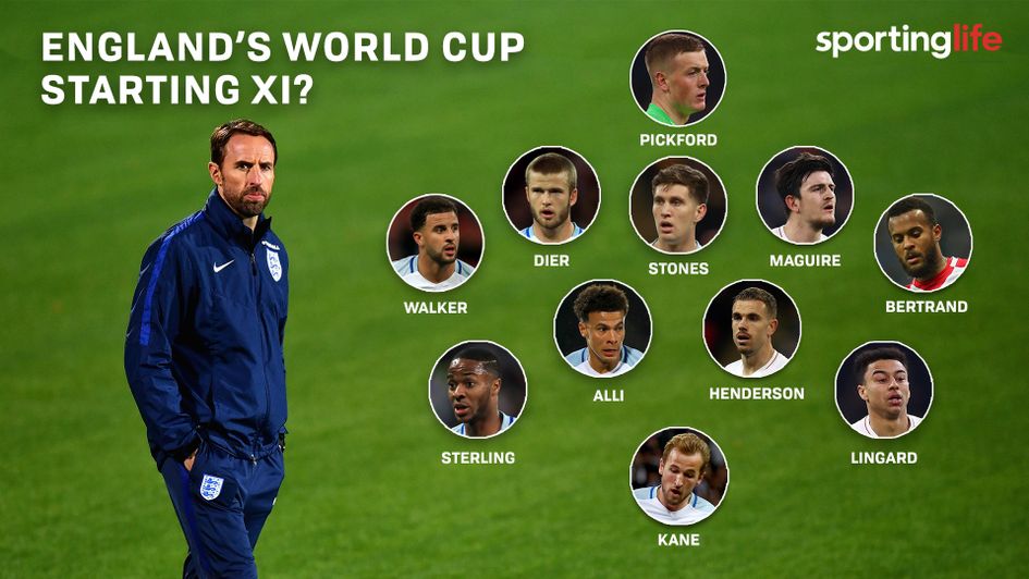 England's likely XI to start the first game of the World Cup?
