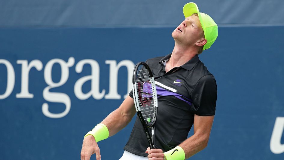 Kyle Edmund has been defeat in the first round of the US Open