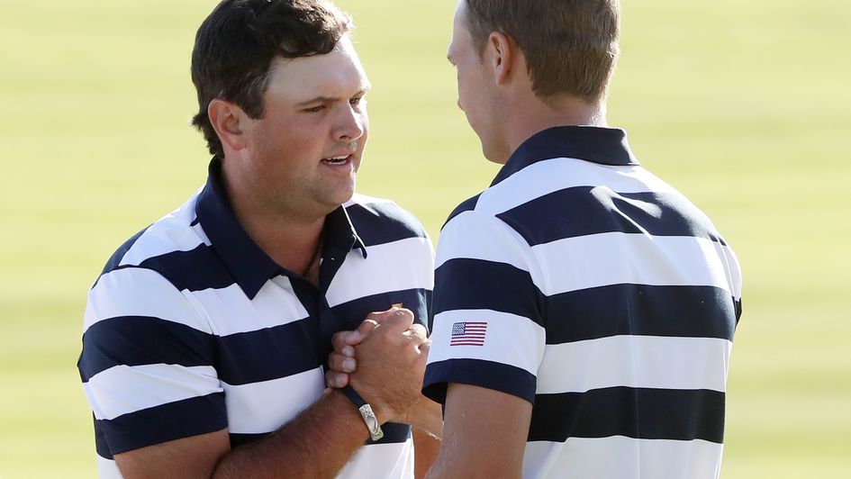 Patrick Reed and Jordan Spieth