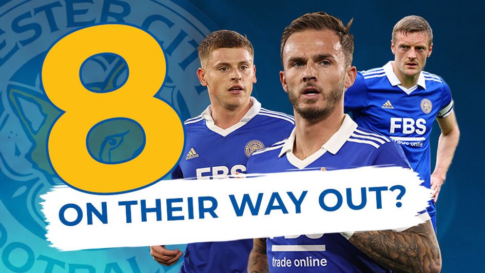 8 Leicester players on their way out
