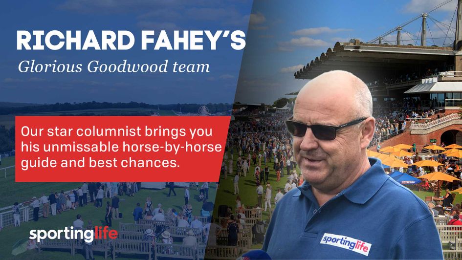 Richard Fahey runs through his team for Glorious Goodwood