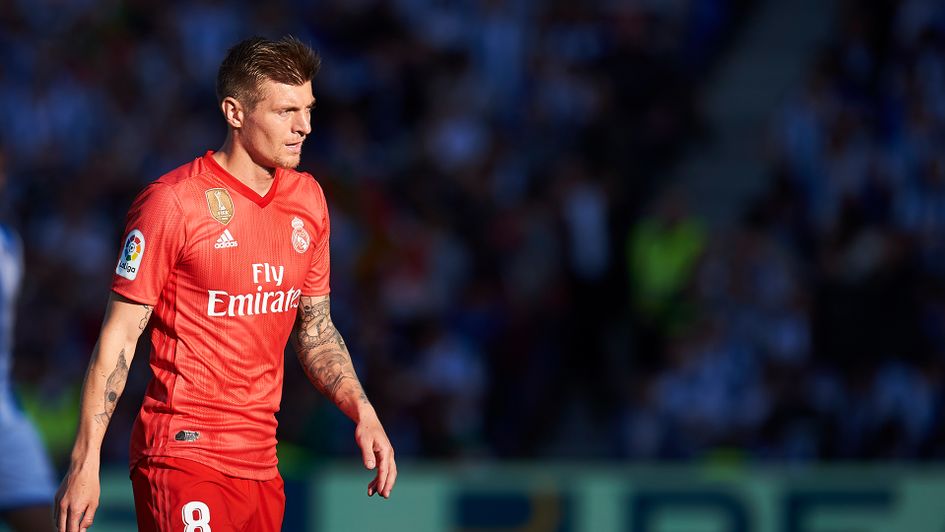 Real Madrid midfielder Toni Kroos