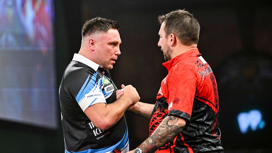 Gerwyn Price and Jonny Clayton