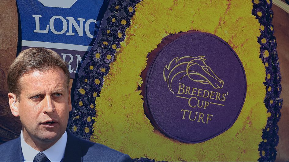 Ed Chamberlin is in Del Mar soaking up the action