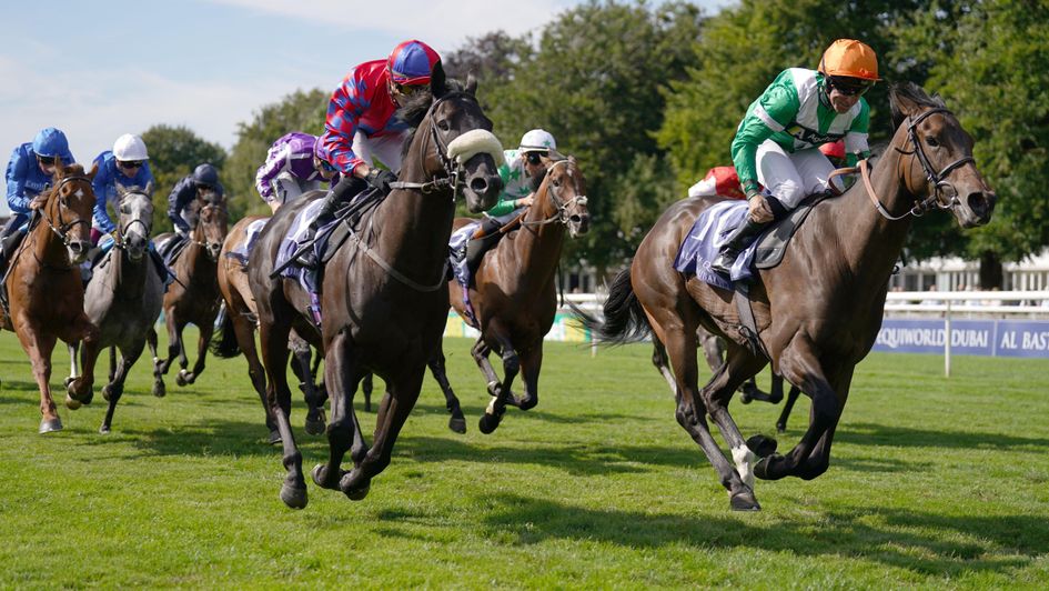 No Half Measures holds off Big Mojo to win the July Cup