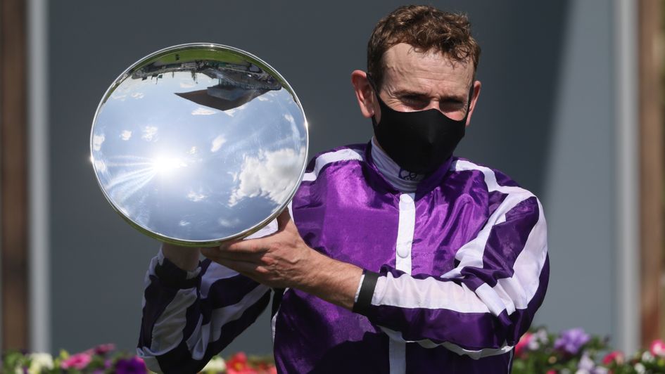 The man in the mask: It was a good day for Ryan Moore thanks to an armchair ride on Snowfall