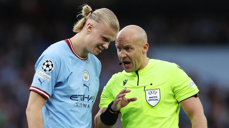 Szymon Marciniak refereed the Champions League semi-final between Manchester City and Real Madrid