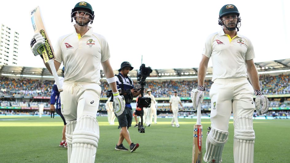 Steve Smith and Shaun Marsh rescued Australia