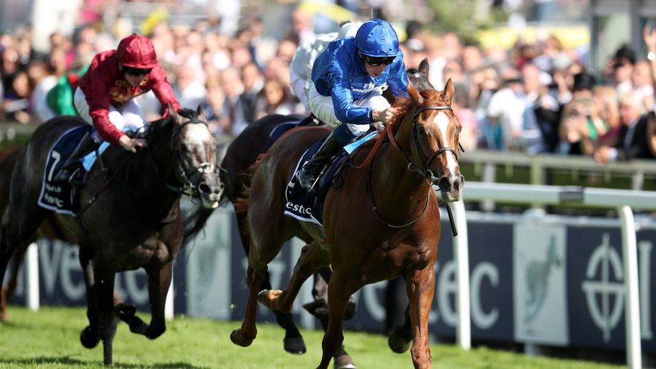 Masar has the measure of Roaring Lion at Epsom