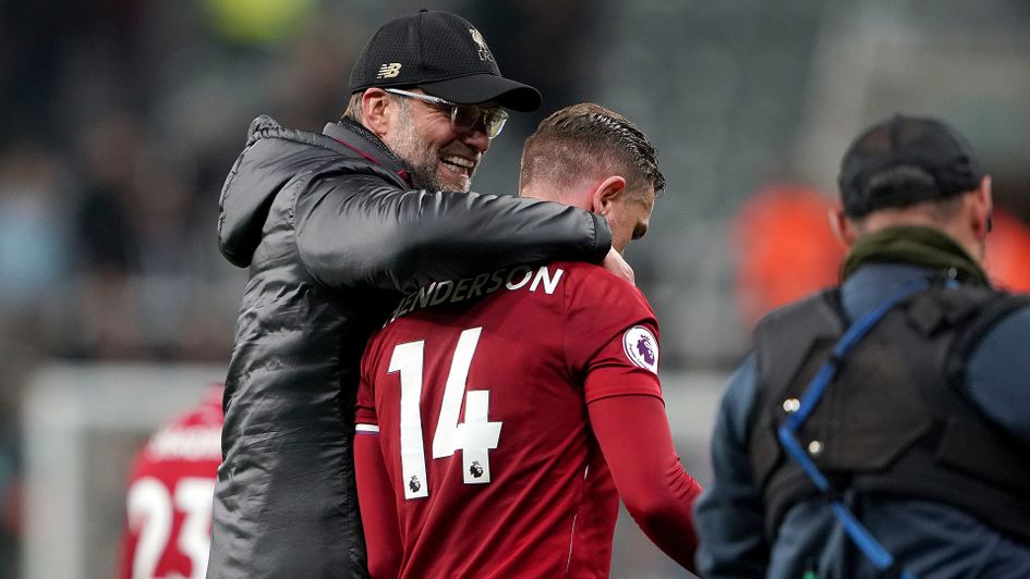 Jurgen Klopp was all smiles after the 3-2 win