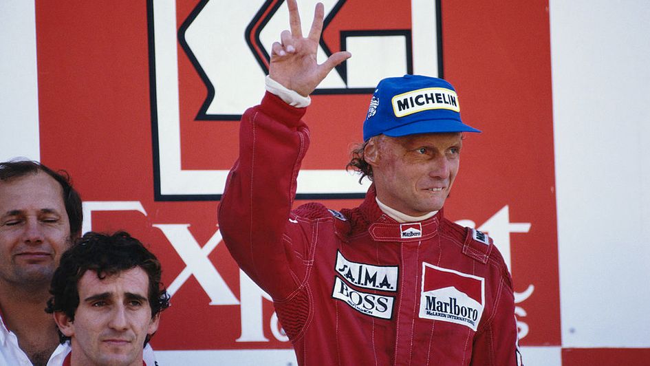 Niki Lauda: Celebrations in Portugal, 1984