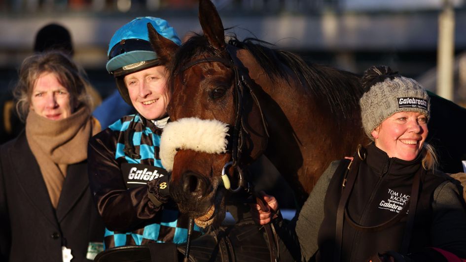 Stan Sheppard with Veterans' winner Nocte Volatus