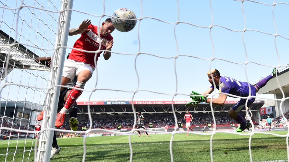 Josh Brownhill: Bristol City man heads home against Reading
