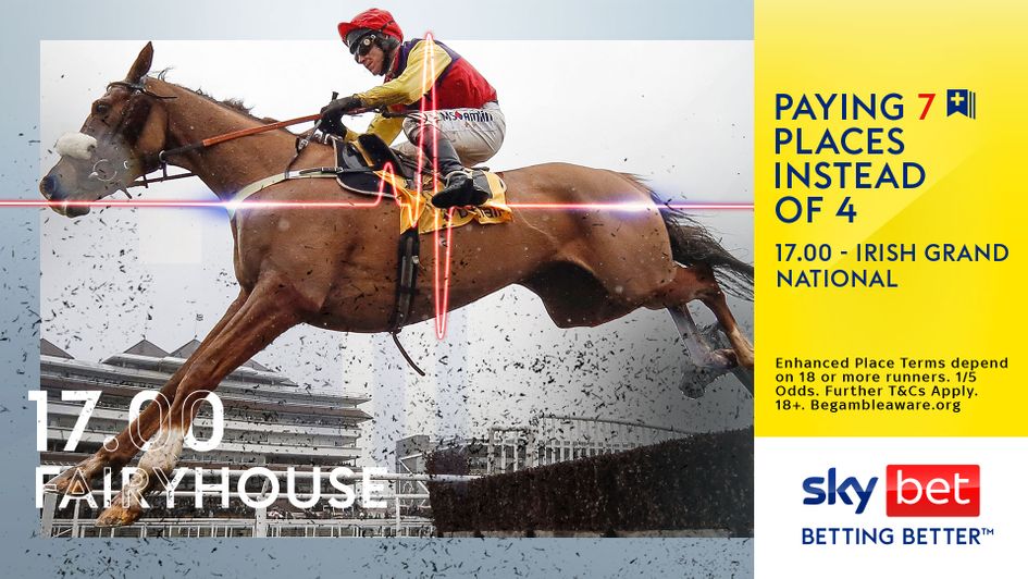 Sky Bet paying SEVEN places on the Irish Grand National