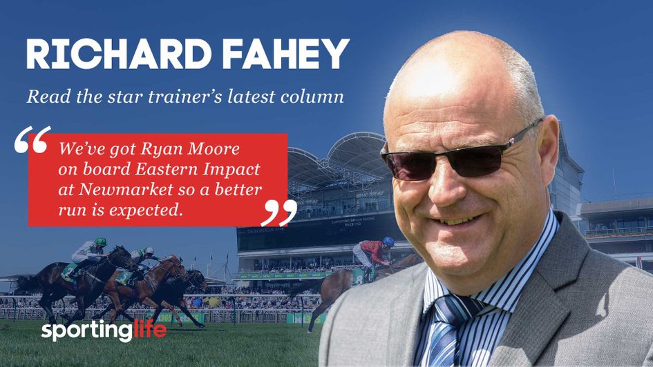 Richard Fahey reveals all about his Saturday team