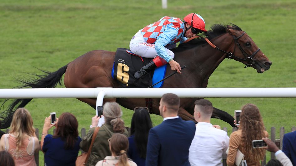 Amazing Red wins under Dettori