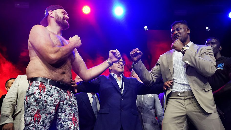 Tyson Fury and Francis Ngannou
