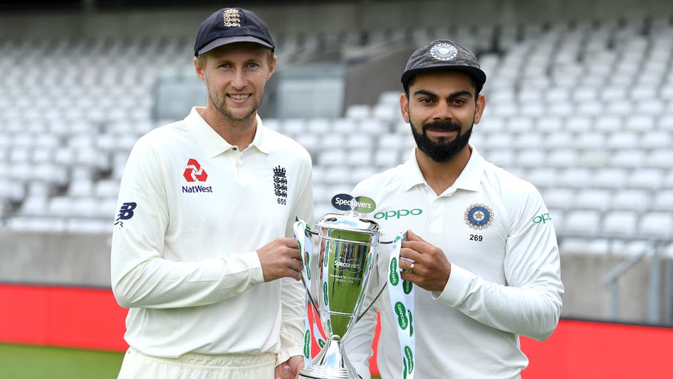 Joe Root and Virat Kohli