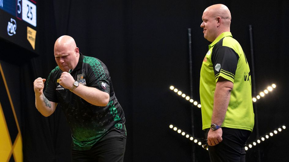 Martin Lukeman beat Michael van Gerwen (Picture: Kais Bodensieck/PDC Europe)