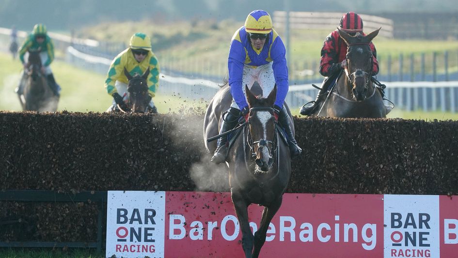 Brides Hill on her way to victory at Fairyhouse