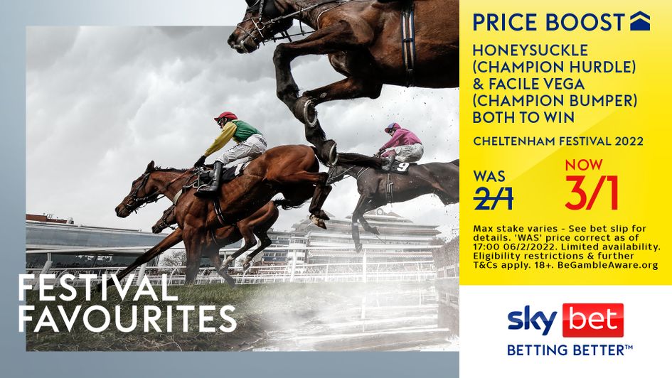 Check out Sky Bet's latest Cheltenham offer