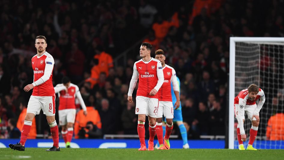 Bayern Munich dumped Arsenal out of the Champions League at the last-16 stage in 2017
