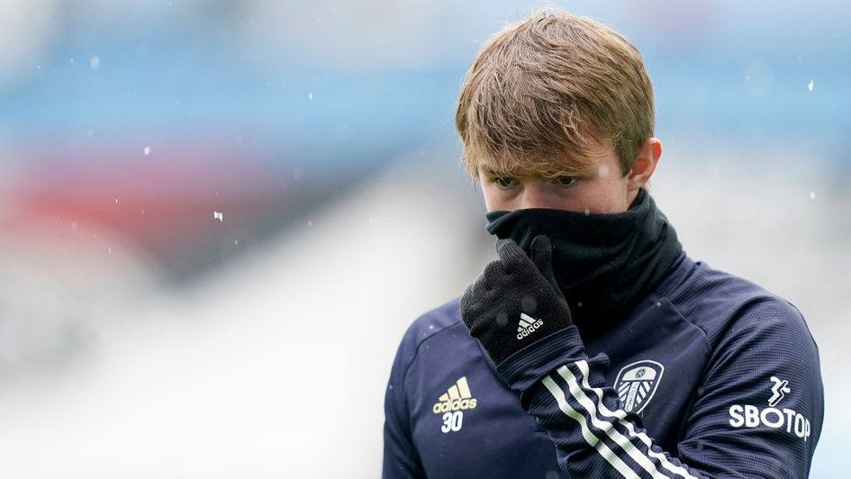 Leeds forward Joe Gelhardt