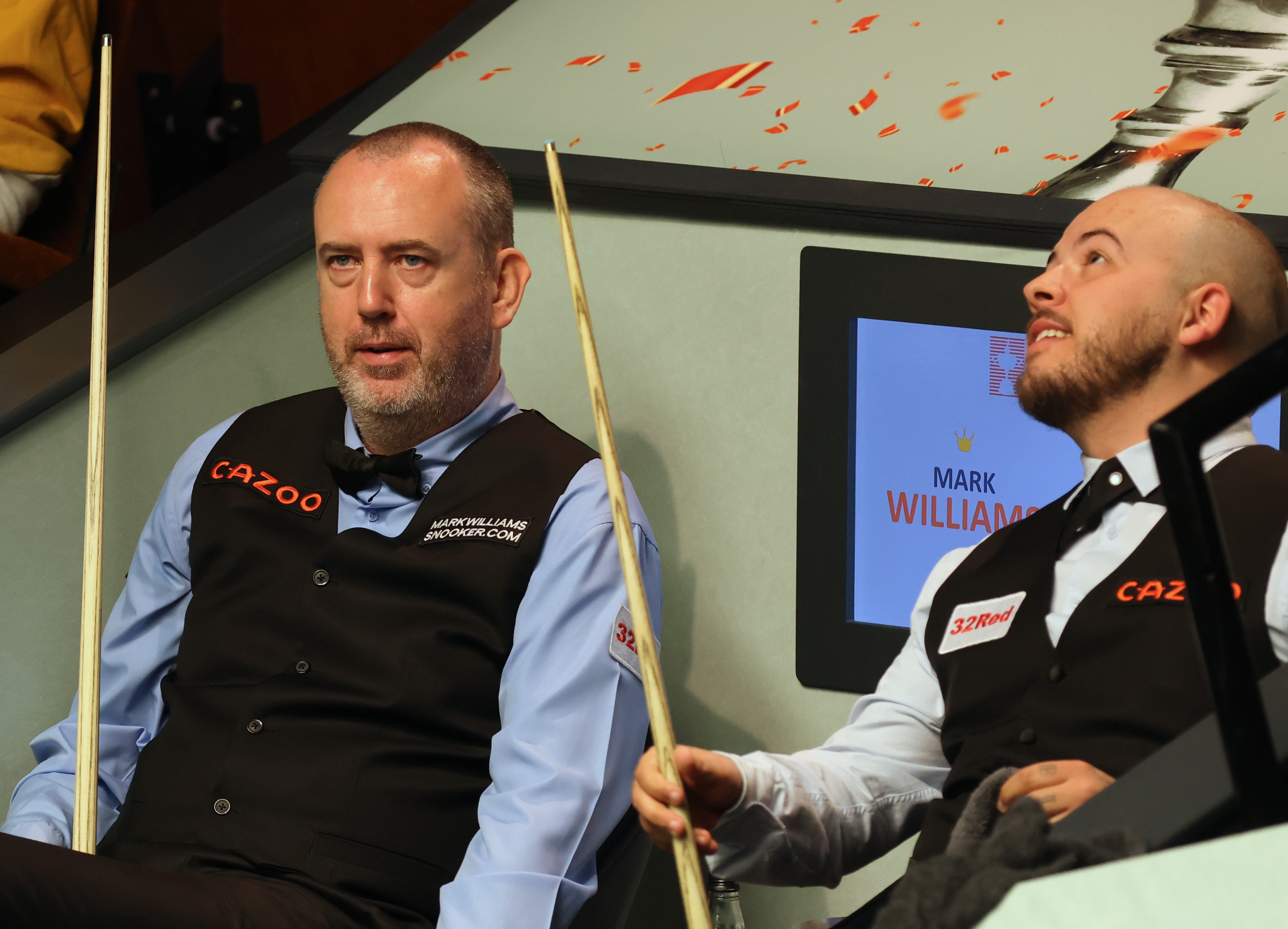 Snooker results Mark Williams knocked out of World Championship by Luca Brecel