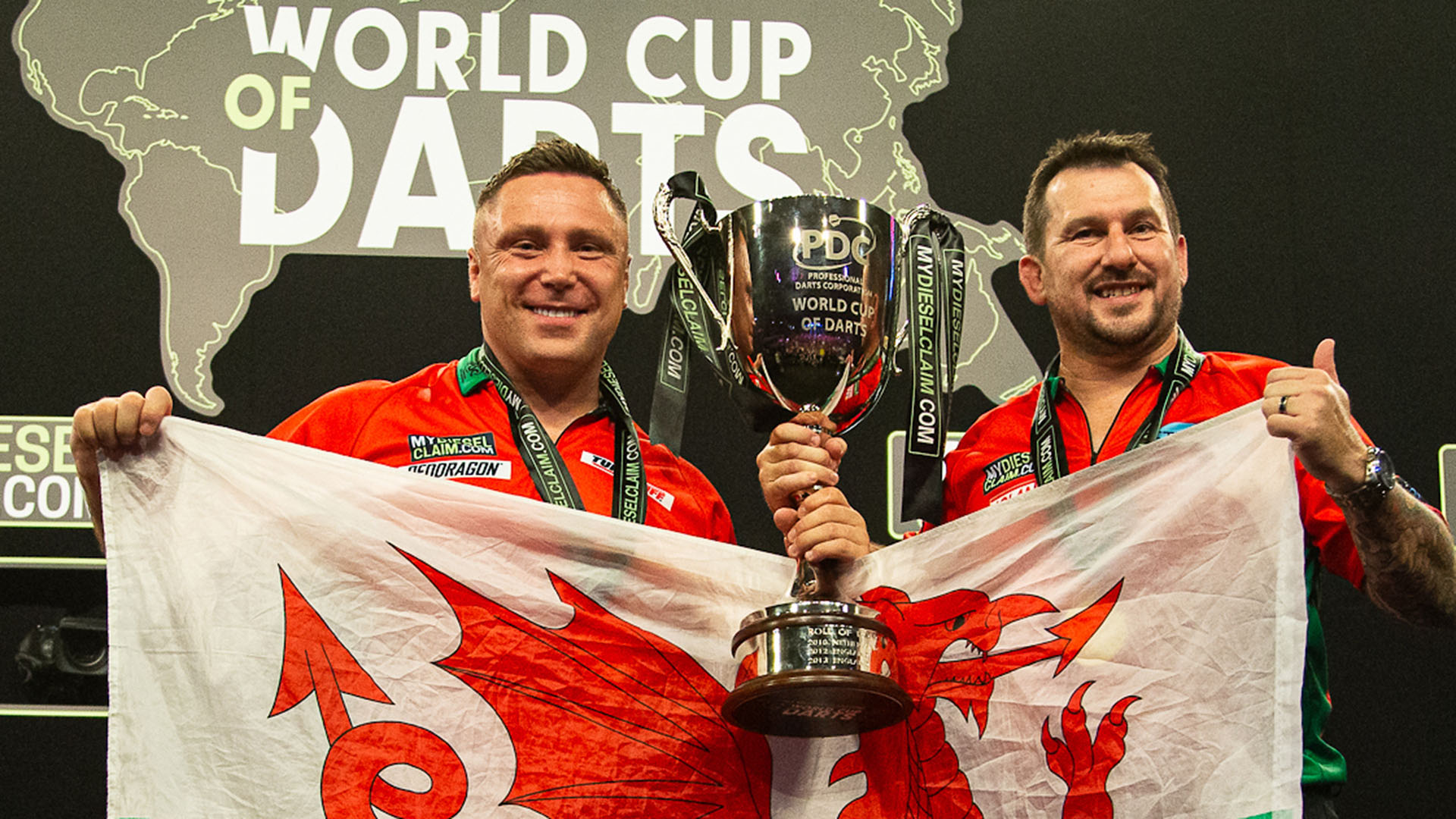 Darts results: Gerwyn and Jonny Clayton win Cup of Darts for Wales after beating Scotland in the final